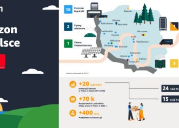 Amazon zainwestuje w energetykę wiatrową w Polsce