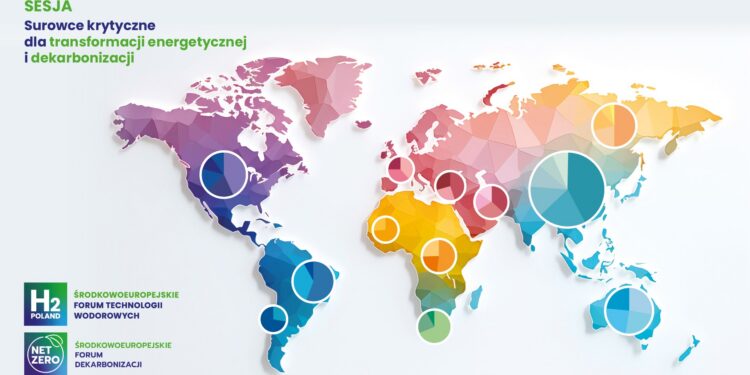 Surowce krytyczne dla transformacji energetycznej i dekarbonizacji